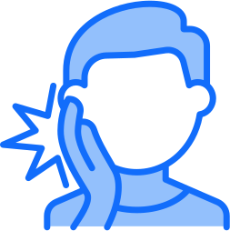 Tooth pain icon - Emergency dentist Luton